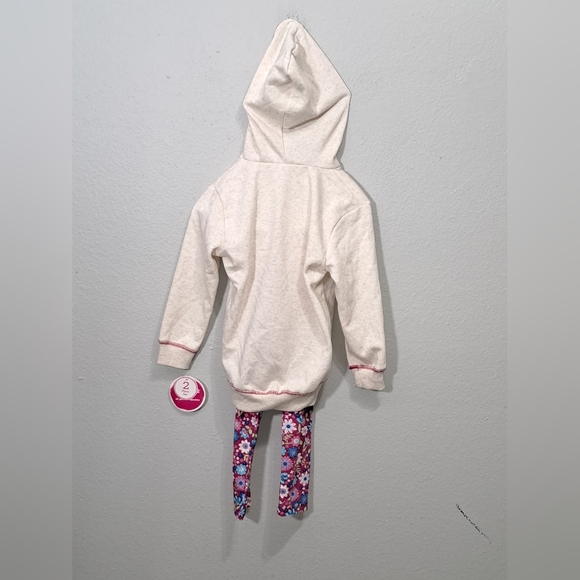 Nannette Two-Piece Set features an adorable and cozy hoodie sweater, Size Small. - Picture 2 of 14